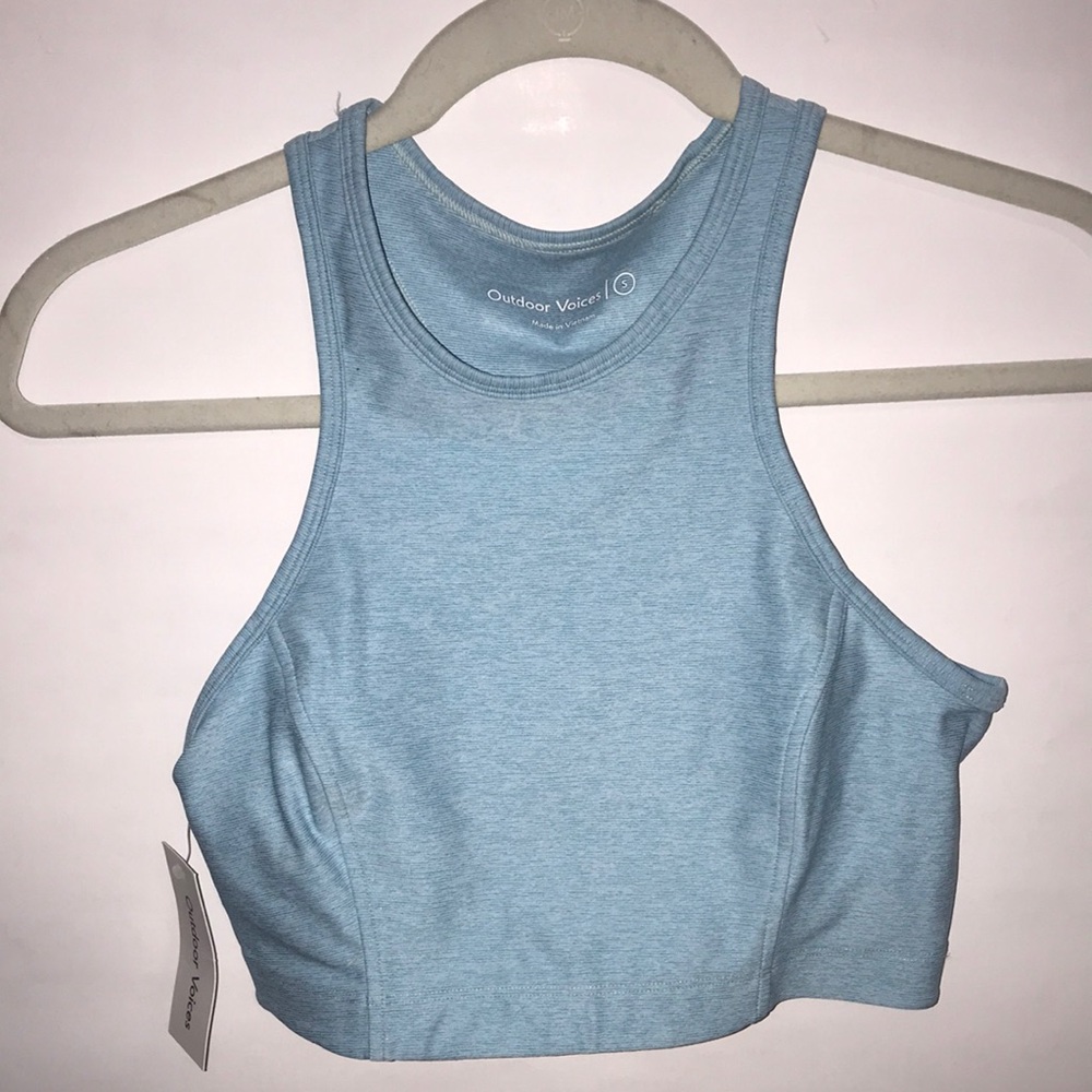 Outdoor voices sports bra size small NWT